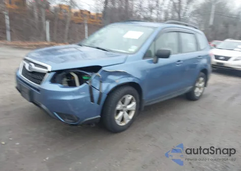 2015 Subaru Forester 2.5I из США, поврежденный, VIN JF2SJABC4FH550624